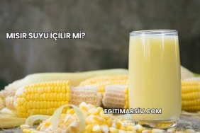 Mısır Suyu İçilir mi?