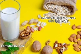 Mısır Yedikten Sonra Süt İçilir mi?