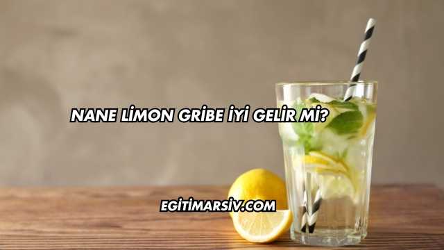 Nane Limon Gribe İyi Gelir mi?