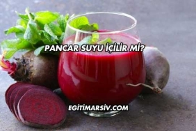 Pancar Suyu İçilir mi?