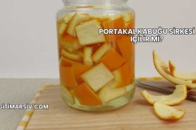 Portakal Kabuğu Sirkesi İçilir mi?