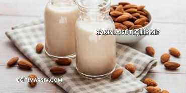 Rakıyla Süt İçilir mi?