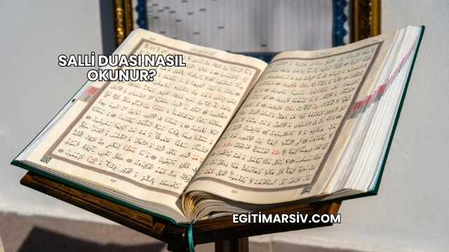Salli Duası Nasıl Okunur?