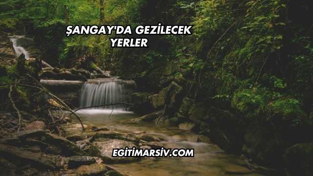Şangay'da Gezilecek Yerler