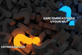 Sare İsmini Koymak Uygun mu?