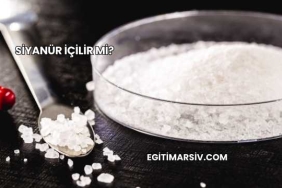 Siyanür İçilir mi?