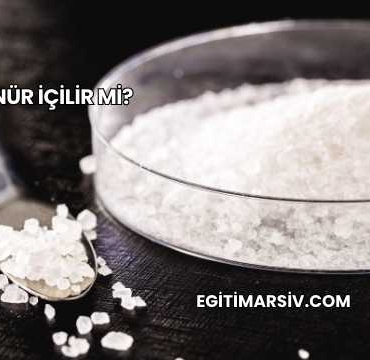 Siyanür İçilir mi?