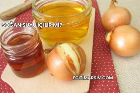 Soğan Suyu İçilir mi?