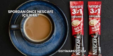 Spordan Önce Nescafe İçilir mi?