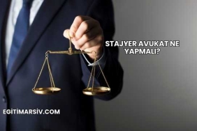 Stajyer Avukat Ne Yapmalı?