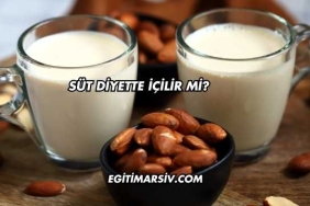Süt Diyette İçilir mi?