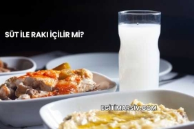 Süt İle Rakı İçilir mi?