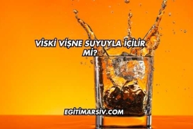 Viski Vişne Suyuyla İçilir mi?