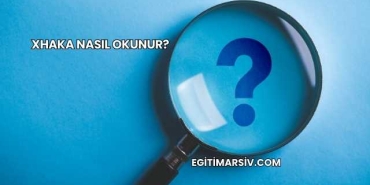 Xhaka Nasıl Okunur?