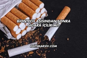 Biontech Aşısından Sonra Sigara İçilir mi?