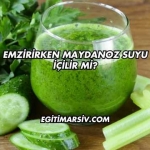 Emzirirken Maydanoz Suyu İçilir mi?