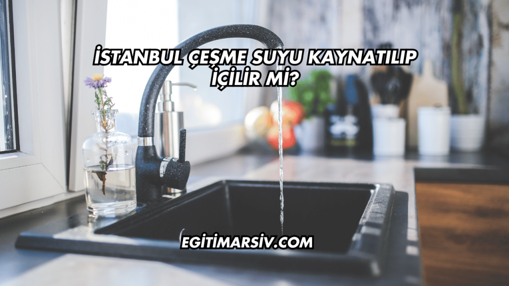 İstanbul Çeşme Suyu Kaynatılıp İçilir mi?