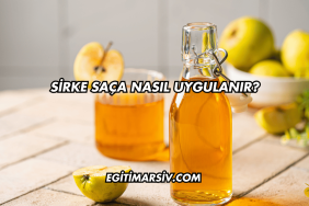 Sirke Saça Nasıl Uygulanır?