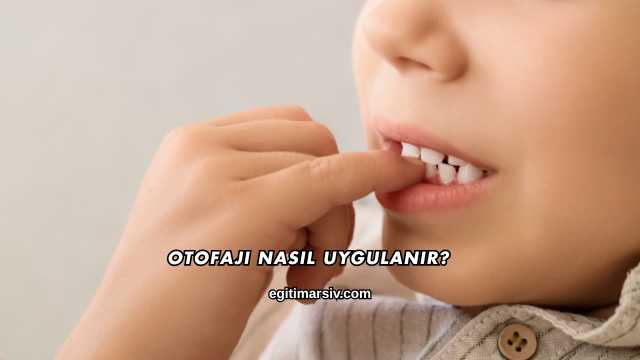 Otofaji Nasıl Uygulanır?