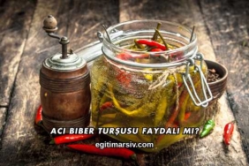 Acı Biber Turşusu Faydalı mı?
