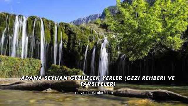 Adana Seyhan Gezilecek Yerler (Gezi Rehberi ve Tavsiyeler)