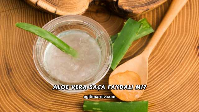 Aloe Vera Saça Faydalı mı?