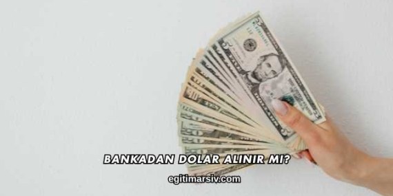 Bankadan Döviz Alınır mı?