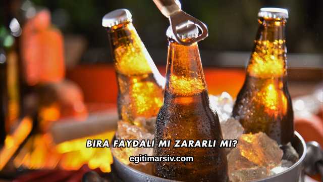 Bira Faydalı mı Zararlı mı?