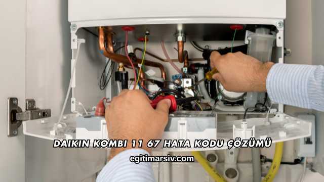 Daikin Kombi 11 67 Hata Kodu Çözümü