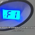 Demirdöküm Şofben F1 Hatası Çözümü