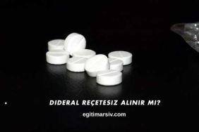 Dideral Reçetesiz Alınır mı?