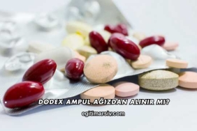 Dodex Ampul Ağızdan Alınır mı?