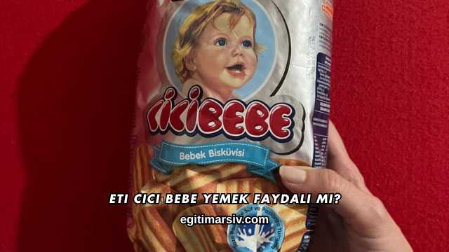 Eti Cici Bebe Yemek Faydalı mı?
