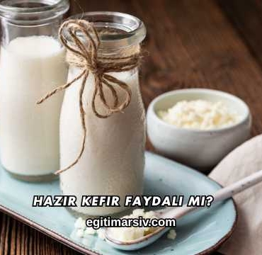 Hazır Kefir Faydalı mı?
