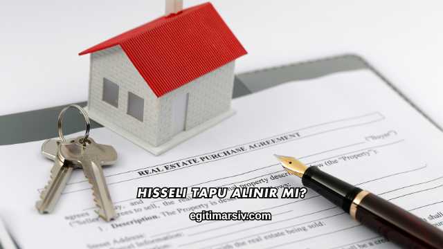 Hisseli Tapu Alınır mı?