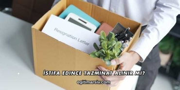 İstifa Edince Tazminat Alınır mı?