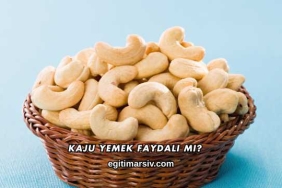 Kaju Yemek Faydalı mı?