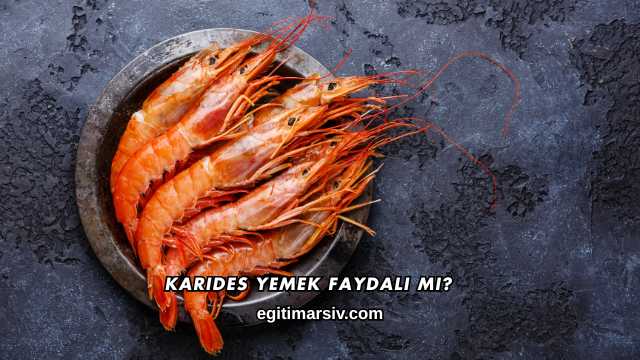 Karides Yemek Faydalı mı?