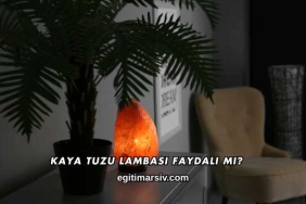 Kaya Tuzu Lambası Faydalı mı?