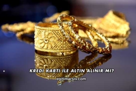 Kredi Kartı ile Altın Alınır mı?