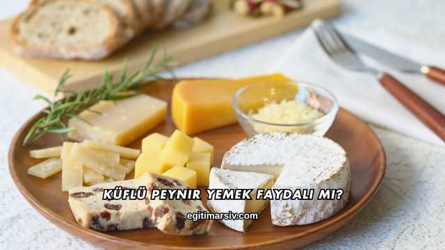 Küflü Peynir Yemek Faydalı mı?