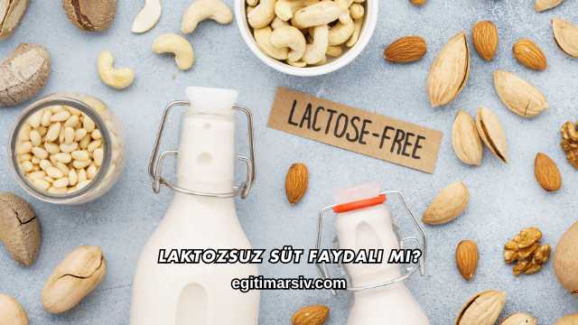 Laktozsuz Süt Faydalı mı?