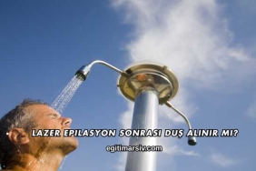 Lazer Epilasyon Sonrası Duş Alınır mı?