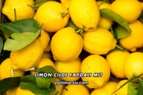 Limon Cilde Faydalı mı?