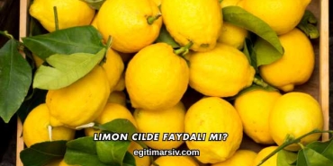 Limon Cilde Faydalı mı?