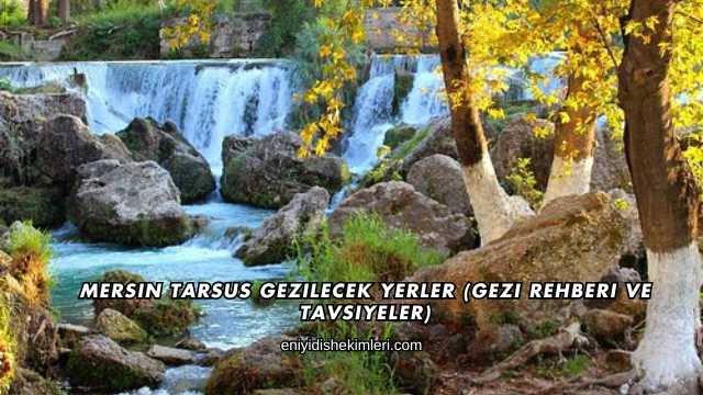 Mersin Tarsus Gezilecek Yerler (Gezi Rehberi ve Tavsiyeler)
