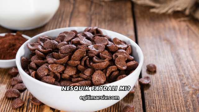 Nesquik Faydalı mı?
