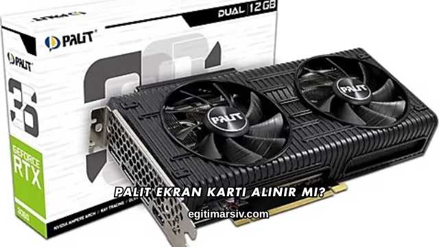 Palit Ekran Kartı Alınır mı?