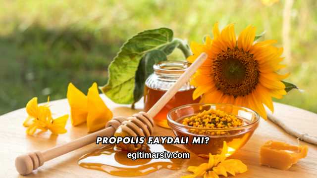 Propolis Faydalı mı?