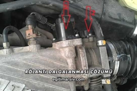 Rölanti Dalgalanması Çözümü